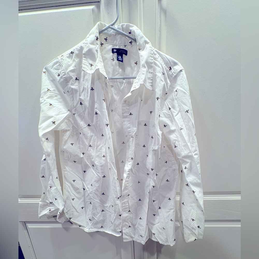 Bee shirt boyfriend cut